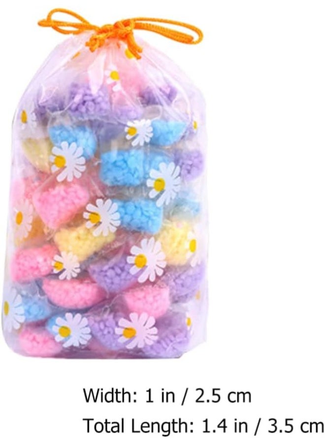 ٥٠ قطعة من معطر رائحة الغسيل، مريح لإزالة الروائح الكريهة، معزز رائحة يدوم طويلاً، حبيبات عطرية في أكياس زهرية، كبسولات زيتية لملابس ناعمة ومنعشة برائحة خرز عطري ملون. - Image 4